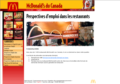 McDonald's - secteur privé